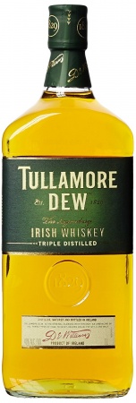 Виски ирландский купажированныйТалмор Д.И.У. 3 года выдержки 1 л. 40%