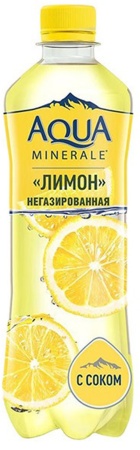 Напиток Аква Минерале Лимон н/газ 0.5л ПЭТ