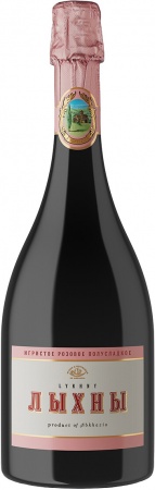 Вино игристое Лыхны роз. п/сл. 0,75 л. 12%