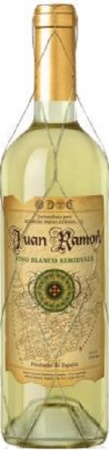 Вино столовое Хуан Рамон бел.п/сл. 0,75 л. 11%