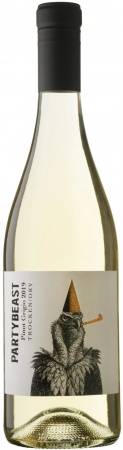 Вино сортовое ПАРТИБИСТ Пино Гриджио сухое белое 0,75 л. 12,5%