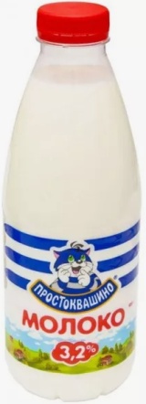 Молоко Простоквашино ультрапастер.3,2% 930мл ПЭТ