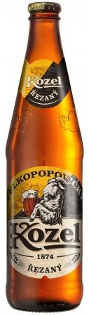 Пиво Велкопоповицкий козел Резаное светлое ст/б  0,45 л. 4,7%