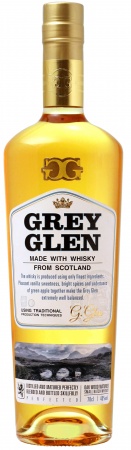 Виски купажированный ГРЭЙ ГЛЕН (GREY GLEN) 0,7 л. 40%
