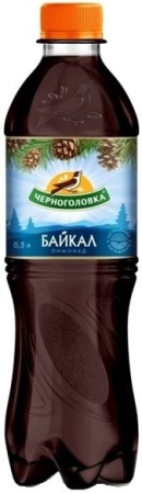 Напиток безалкогольный сильногазированный Байкал Черноголовка 0,5 л ПЭТ