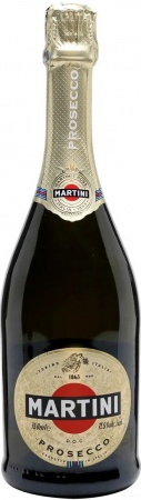 Вино игристое Мартини Просекко сухое белое 0,75 л. 11,5%