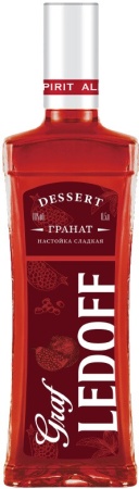 Настойка сладкая Граф Ледофф десерт Гранат 0,5 л. 18%