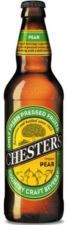 Пивной напиток фильтрованный пастеризованный Сайдер Честер'с (CHESTER'S) Груша 0,45 л. 5%