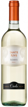 Вино ординарное Санте Риве Соаве сухое белое 0,75 л. 8-12%