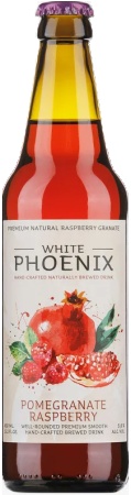 Медовуха Медовуха Белый Феникс (White Phoenix) фильтр. непастер. Гранат-малина ст/б 0,45 л. 5,6%