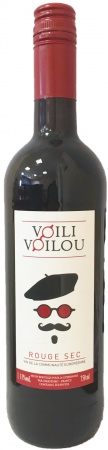 Вино ординарное Войли-Войлу кр. сух. 0,75 л. 11%