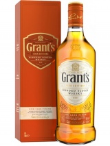 Виски шотландский купажированный Грантс Ром Каск Финиш 3 года выдержки п/у 0,7 л. 40%