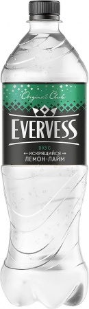Напиток Эвервесс Лемон Лайм 1л ПЭТ