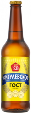 Пиво Жигулевское Оригинальное Высшая проба ст/б 0,45 л. 4%