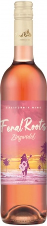 Вино сортовое ординарное полусладкое розовое "Ферал Рутс Вайт Зинфандель" 0,75 л. 10,5%
