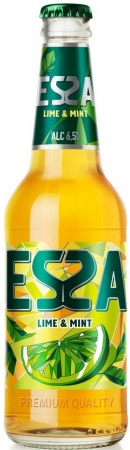 Пивной напиток ЭССА Лайм Мята ст/б 0,45 л. 6,5%