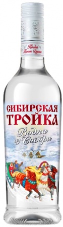 Водка Сибирская Тройка 0,5 л. 40%