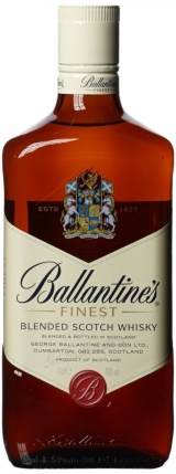 Виски шотландский купажированный Баллантайнс Файнест 0,7 л. 40%