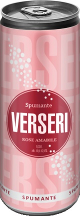 Вино игристое Версери «Verseri» ж/б роз. п/сл 0,33 л. 10,5-12,5%