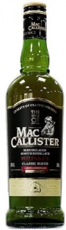 Виски зерновой Маккаллистер классический купаж (Maccallister classic blend) 0,5 л. 40%