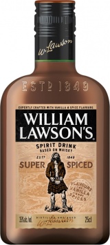 Спиртной зерновой дистиллированный напиток купажированный Вильям Лоусонс Супер Спайсд 0,25 л. 35%