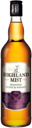 Виски шотландский купажированный "Хайлэнд Мист" 0,5 л. 40%