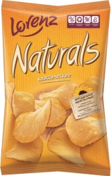 Чипсы картофельные Naturals классические с солью 100гр