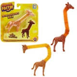 Игрушка 1toy Крутой растяг жираф 15,5*7,6см 2 цв.в асс. блистер 16*16см