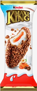 Пирожное Киндер Макс Кинг молочный шоколад с карамельной начинкой 36.7%, 35г