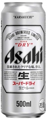 Пиво Асахи Супер Драй ж/б 0,5 л. 5%