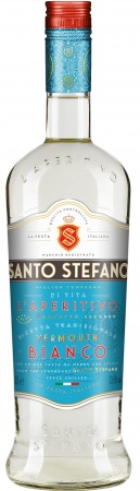 Напиток плодовый алкогольный особый сладкий Санто Стефано Вермут Бьянко 0,5 л. 13,5%