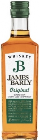 Виски зерновой Джеймс Барли (James Barly) 0,1 л. 40%