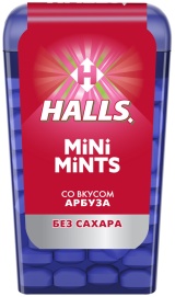 Холлс Halls Mini Mints конфеты со вкусом Арбуз 12,5гр