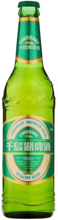 Пиво Чирдэй Премиум (Cheerday Premium) солодовое светлое пастер. фильтр ст/б 0,488 л. 4,8%