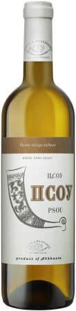 Вино ординарное Псоу бел. п/сл. 0,75 л. 11%