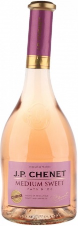 Вино столовое Жан Поль Шене Медиум Свит Розовое роз.п/сл. 0,75 л. 12%