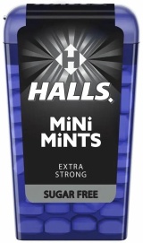 Холлс Halls Mini Mints Extra Strong конфеты со вкусом Мяты и Ментола 12,5гр
