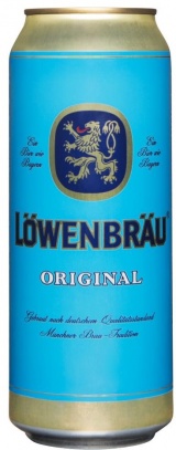 Пиво Ловенбрау Оригинальное светлое ж/б 0,45 л. 5,4%