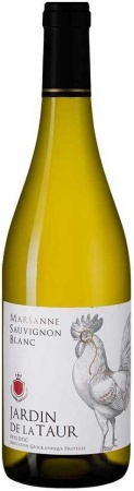 Вино молодое Жарден де ла Тор Марсан Совиньон Блан сухое белое 0,75 л. 7,5-12,5%
