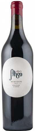 Вино защищенного наименования места происхождения выдержанное регион Кахетия сухое красное Мукузани торговой марки AHSO (АХСО) 0,75 л. 13,5%