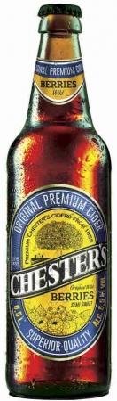 Пивной напиток фильтрованный пастеризованный Сайдер Честер'с (CHESTER'S) Лесные ягоды 0,45 л. 5%