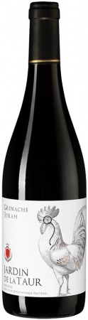 Вино ординарное Жарден де ла Тор Гренаш Сира п/сух красное 0,75 л. 7,5-13,5%