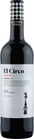 Вино сортовое ординарное серии Эль Цирко  Гарнача сухое красное 0,75 л. 13,5%