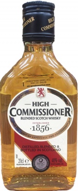 Виски шотландский купажированный "Хай Коммишинер" 0,2 л. 40%