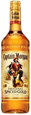 Напиток спиртной на основе невыдержанного рома Капитан Морган Оригинальный Пряный Золотой 0,5 л. 35%
