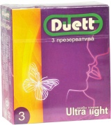 Презервативы «Дуэт» № 3 ultra light