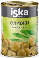 Зеленые оливки ISKA б/к 300мл