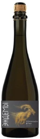 Вино игристое Эндемы Ареал Совиньон бел. брют 0,75 л. 10,5%