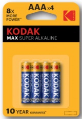 Эл. питания KODAK MAX LR03-4BL алкалин