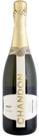 Вино игристое Шандон (Мендоса) бел. брют 0,75 л. 12%